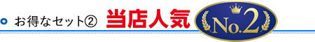 お得なセット②当店人気ナンバー2